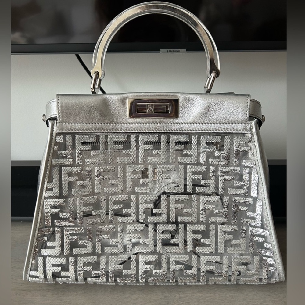 Fendi sequin peekaboo nicki Minaj RARE